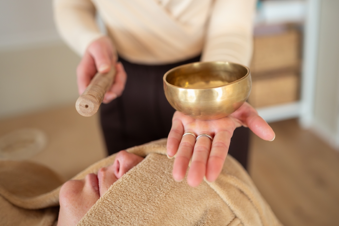 Soundhealing met klankschaal